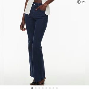 Aritzia Ten Dark Stretch Flare Women's Jeans